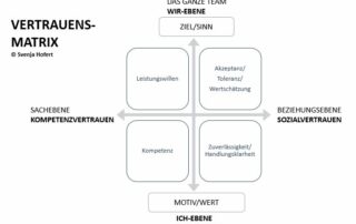 Die Vertrauensmatrix von Svenja Hofert.