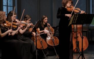 Ein Streicher Kammerorchester als Symbolbild für Hochleistungsteams.